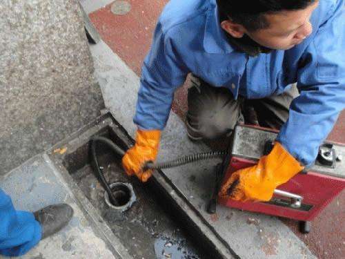 北湖疏通下水道