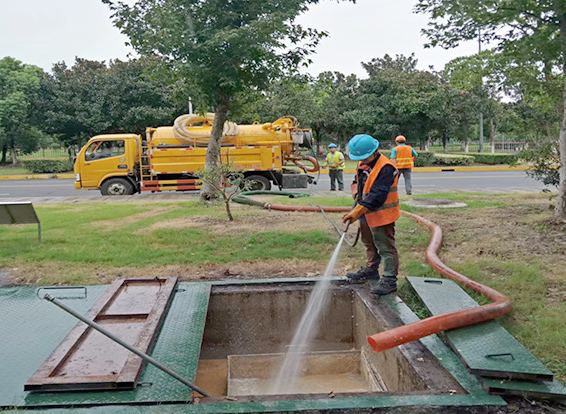 北湖化油池清理