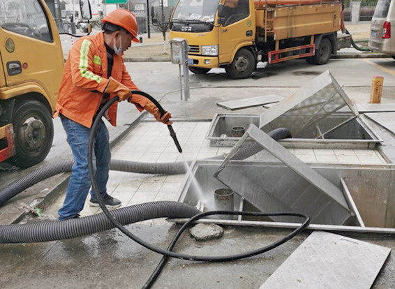 北湖隔油池清理