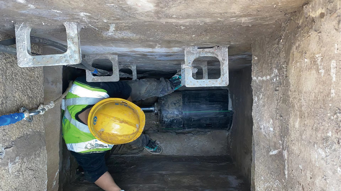 北湖HDPE短管内衬法